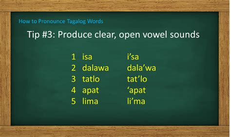 clear in Tagalog .